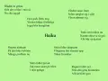 Här är ett haiku dikt exempel med texter om naturen och livet.
